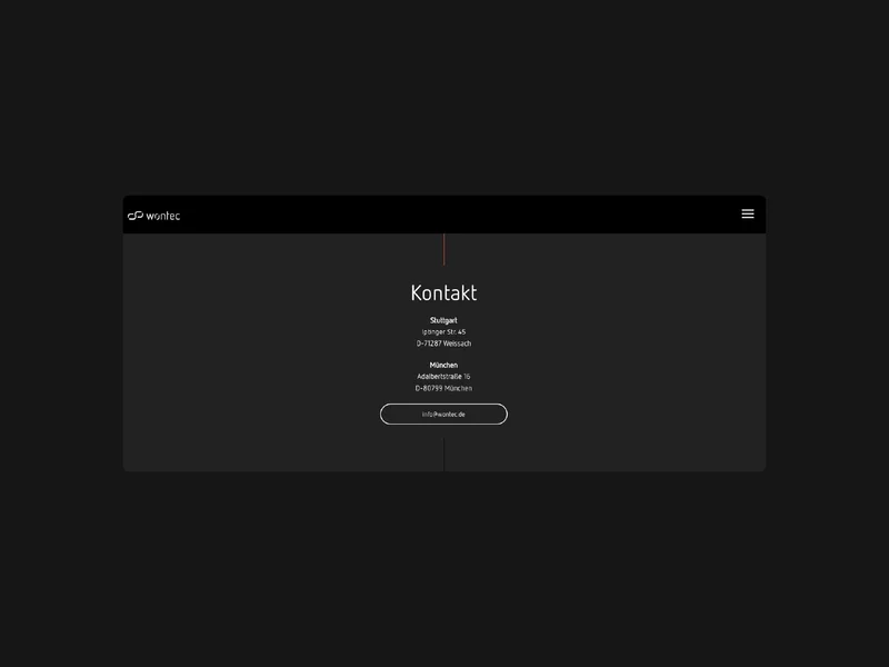 Wontec Website Detail